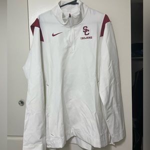 USC 1/4 Zip Nike Pullover - Large
